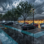 estacionamento chuva