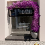 Visualização 3D de fachada comercial pela Rabisco