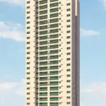 Visualização 3D de fachada residencial pela Rabisco