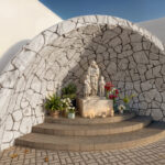 Visualização 3D de exterior de igreja pela Rabisco